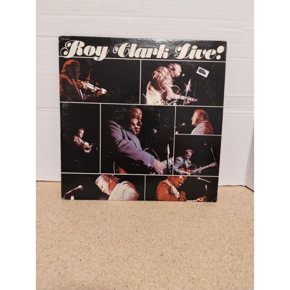 Roy Clark Roy Clark Live! 33 RPM LP Record Dot Records 1972 DOS-26005